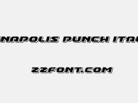 Annapolis Punch Italic