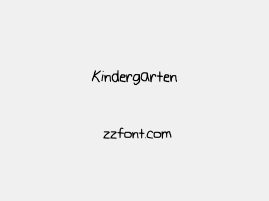 Kindergarten