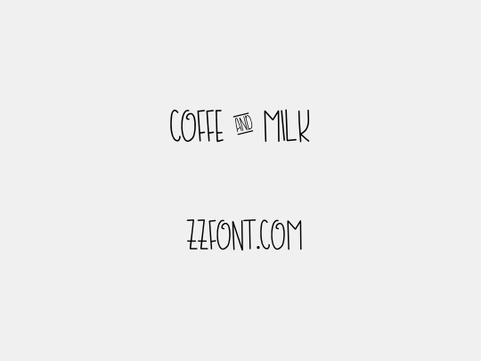 COFFE & MILK