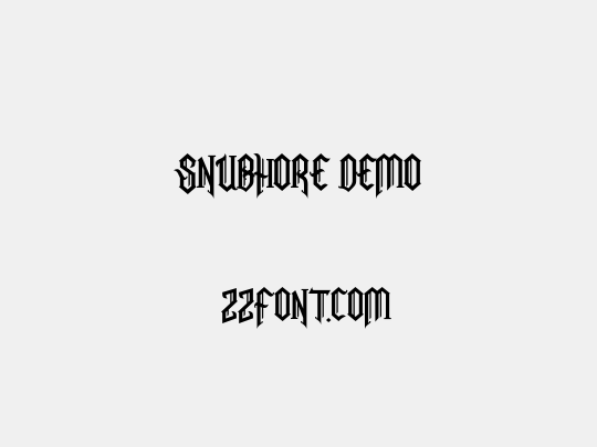 Snubhore Demo