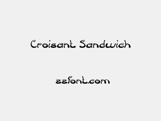 Croisant Sandwich