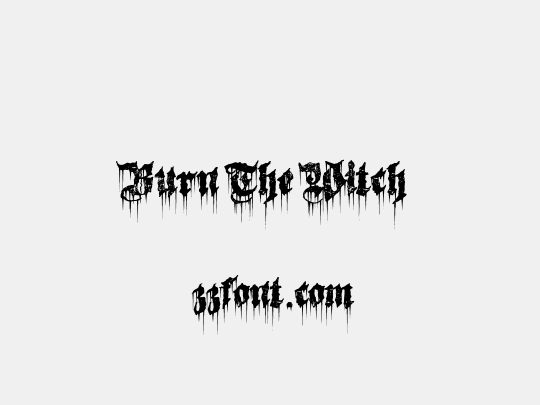 Burn The Witch