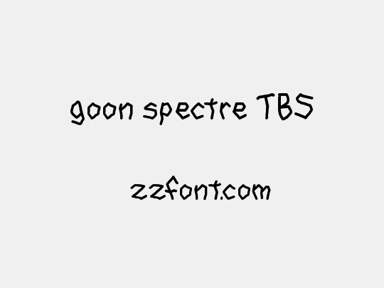 goon spectre TBS