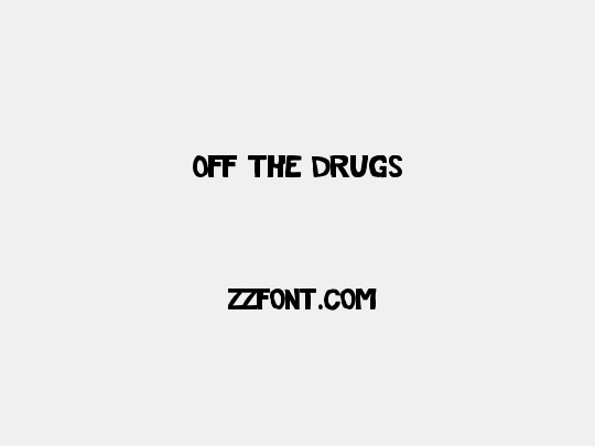 Off The Drugs