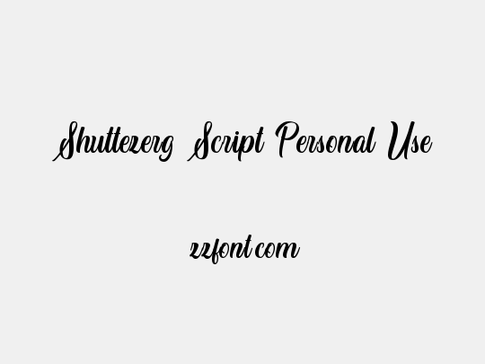 Shuttezerg Script Personal Use