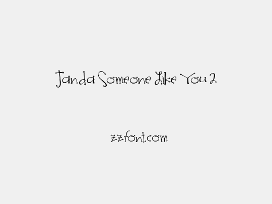 Janda Someone Like You 2