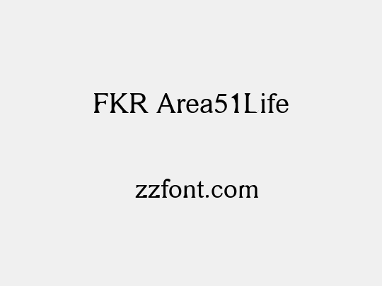 FKR Area51Life