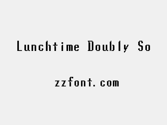 Lunchtime Doubly So