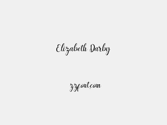 Elizabeth Darby