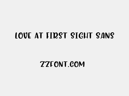 Love At First Sight Sans
