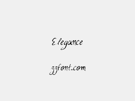 Elegance