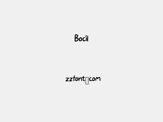 Bocil