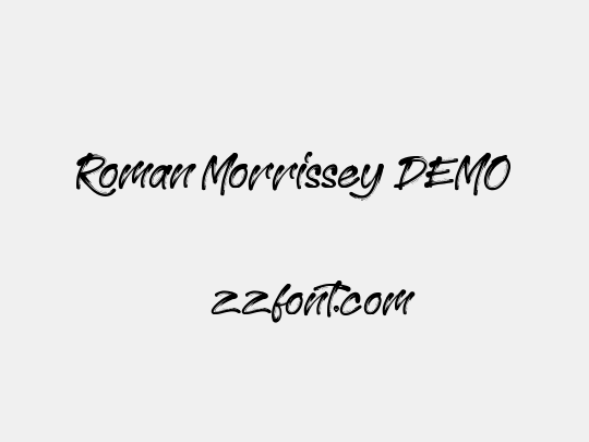 Roman Morrissey DEMO