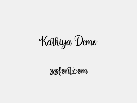 Kathiya Demo