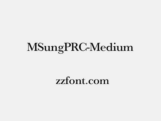MSungPRC-Medium