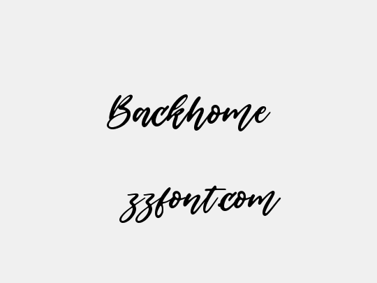 Backhome