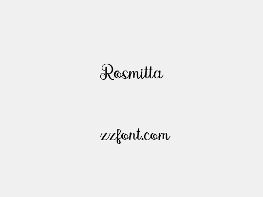 Rosmitta