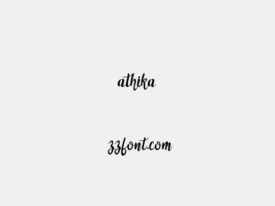 athika