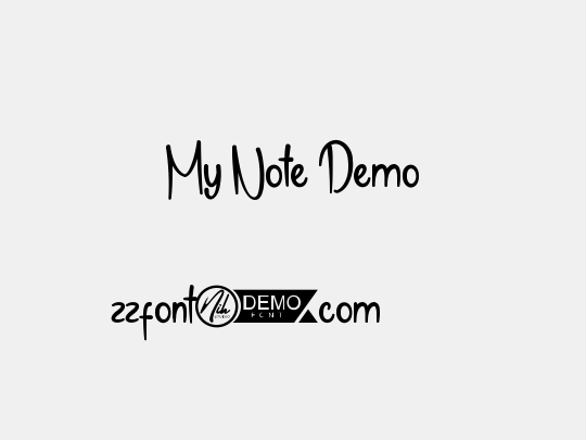 My Note Demo