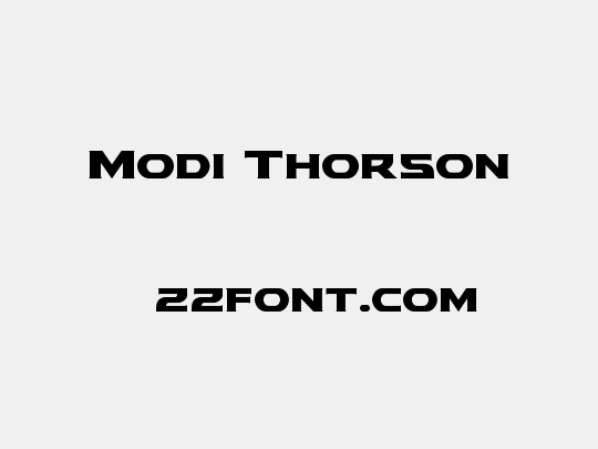 Modi Thorson
