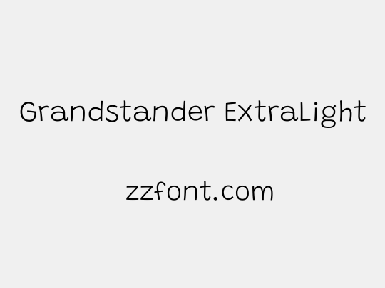 Grandstander ExtraLight
