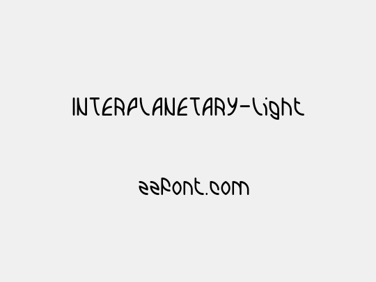 INTERPLANETARY-Light