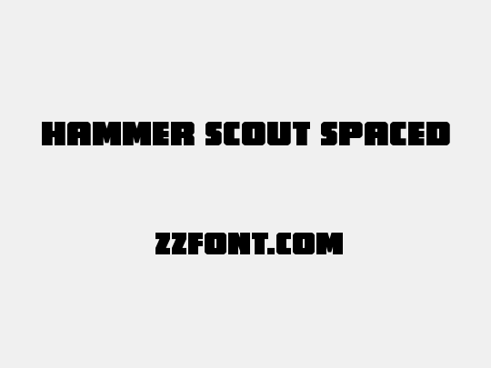 Hammer Scout Spaced