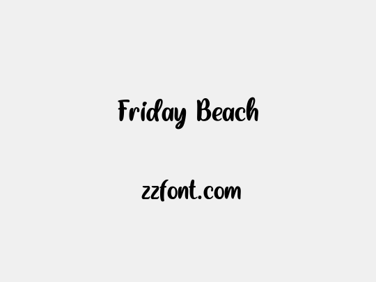 Friday Beach