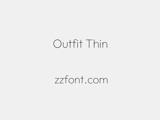 Outfit Thin