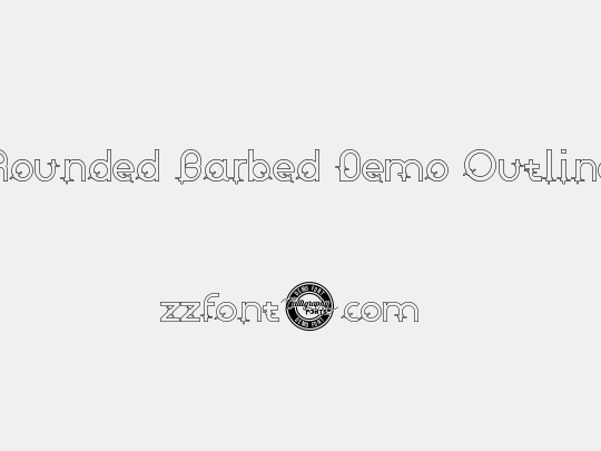 Rounded Barbed Demo Outline