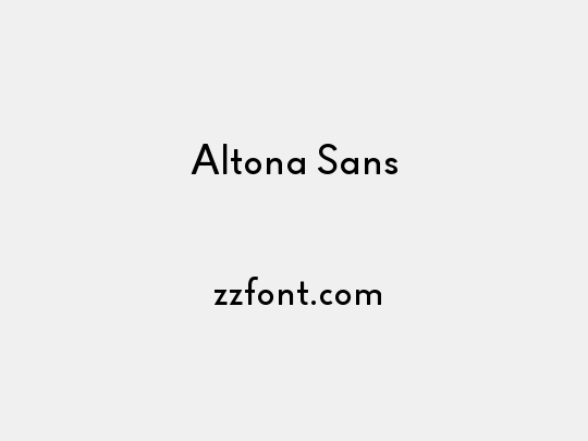 Altona Sans