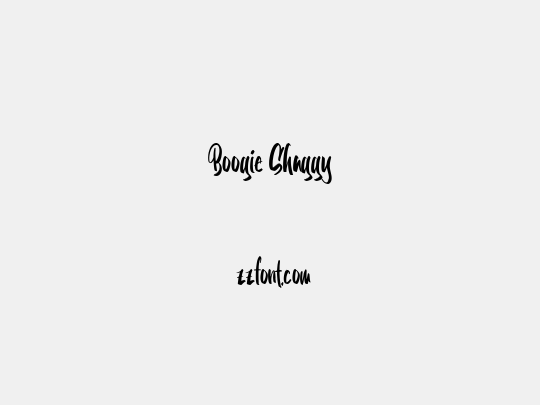 Boogie Shaggy