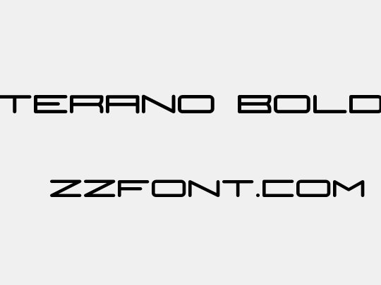 Terano Bold