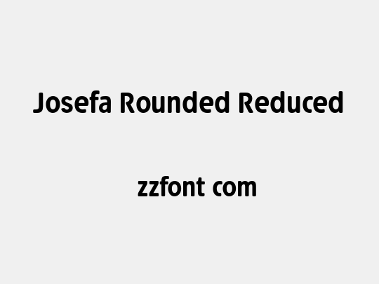 Josefa Rounded Reduced