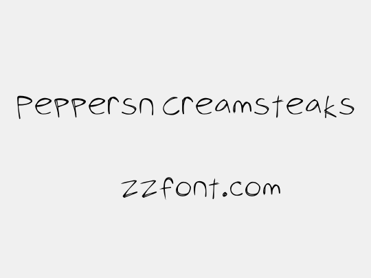 Peppersn Creamsteaks