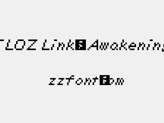 TLOZ Link's Awakening