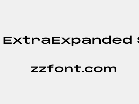 Anybody ExtraExpanded SemiBold