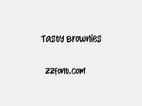 Tasty Brownies