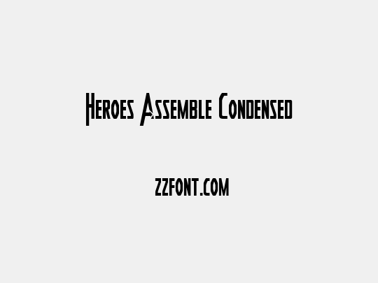 Heroes Assemble Condensed