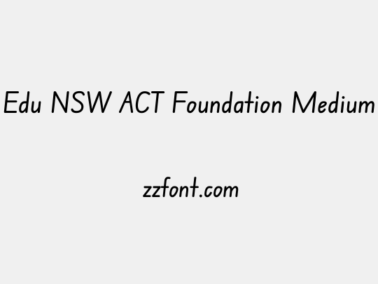 Edu NSW ACT Foundation Medium