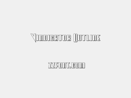Vindicator Outline