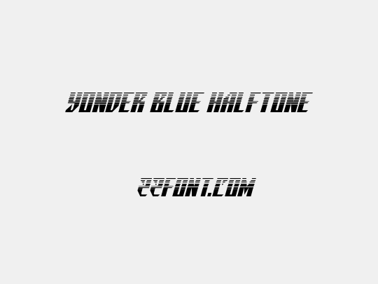Yonder Blue Halftone