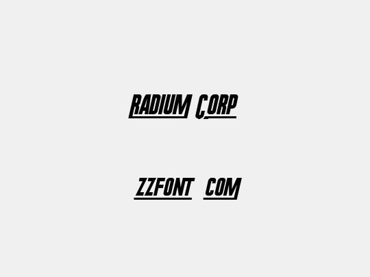 Radium Corp