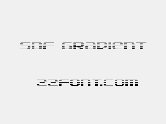 SDF Gradient