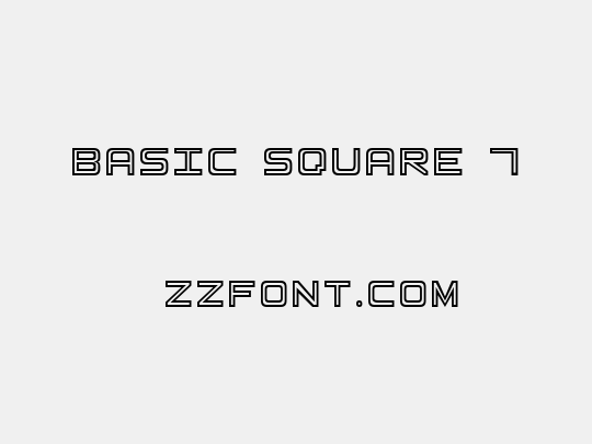 Basic Square 7