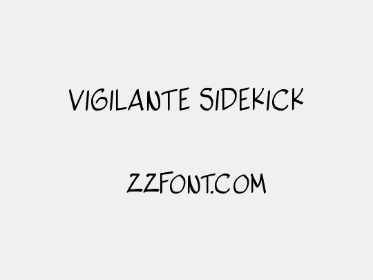 vigilante sidekick