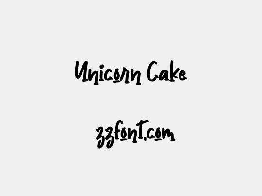 Unicorn Cake