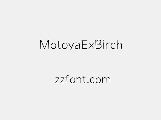 MotoyaExBirch