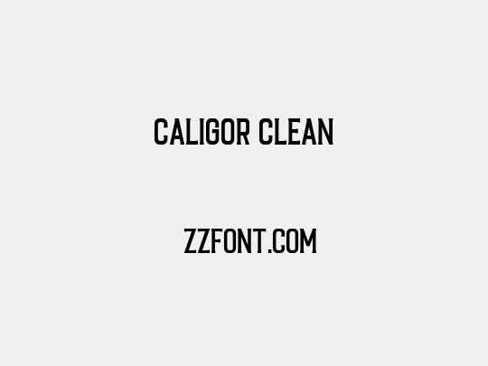 Caligor Clean