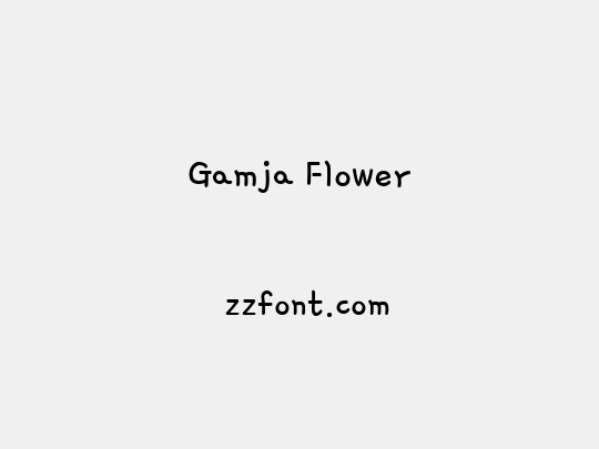 Gamja Flower